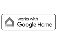 Works with Google Home logo