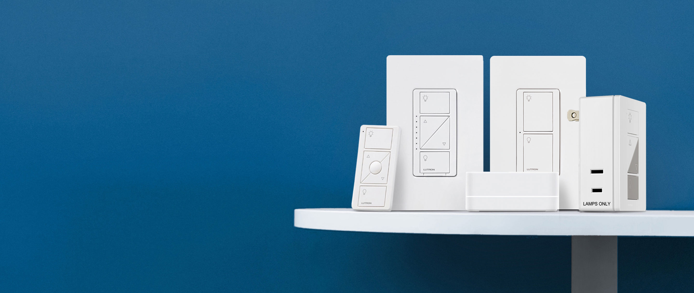Caseta Wireless Smart Lighting Dimmer Switch Starter Kit